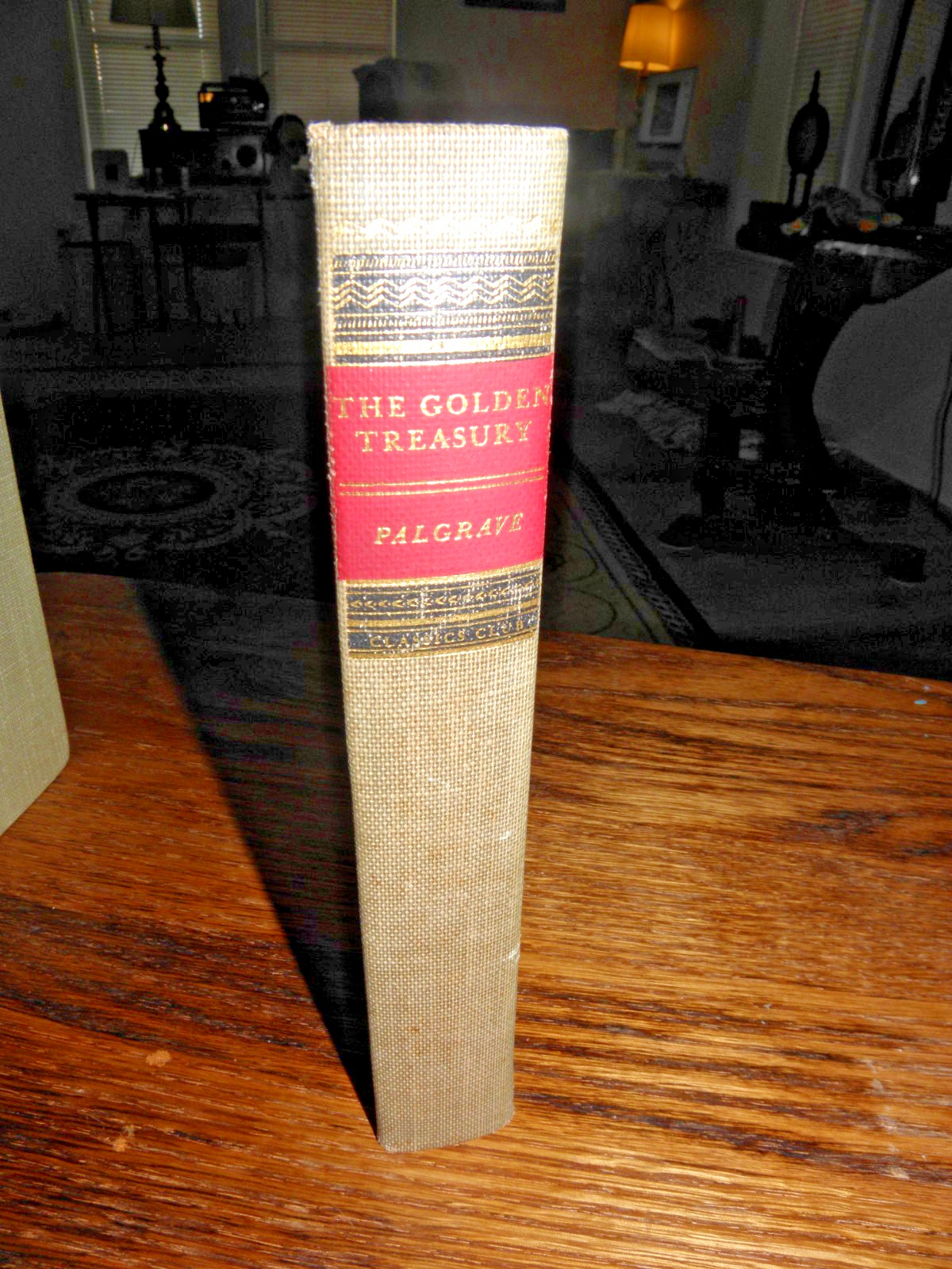 VINTAGE HARDBACK CLASSICS CLUB CLASSICS: GOLDEN TREASURY – PALGRAVE – 1932 NR