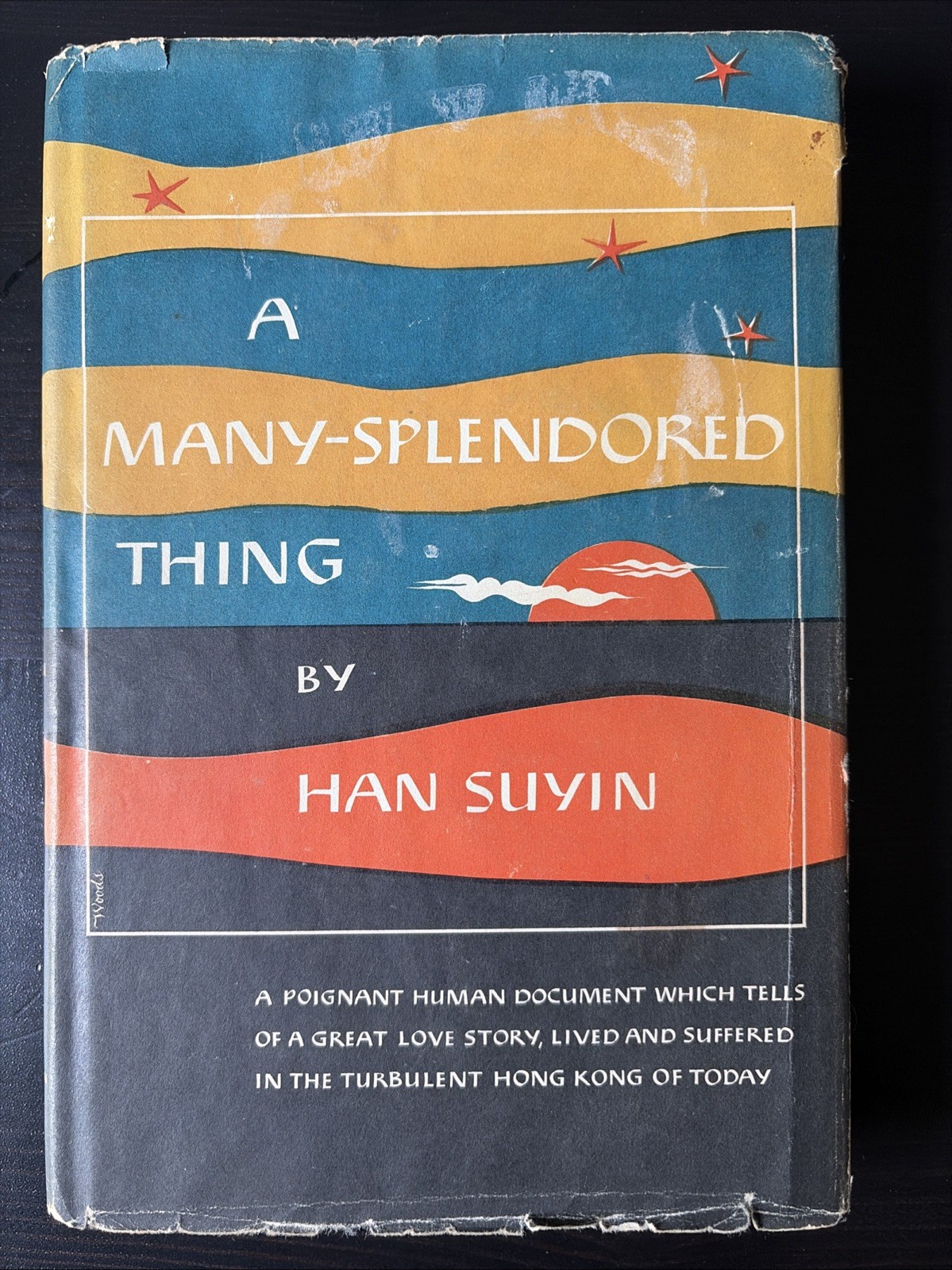 A Many-Splendored Thing – Han Suyin Book Club Edition with DJ