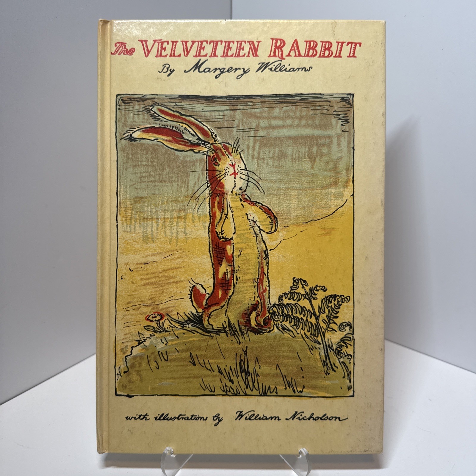 The Velveteen Rabbit Margery Williams HC DJ Book Club Edition Vintage