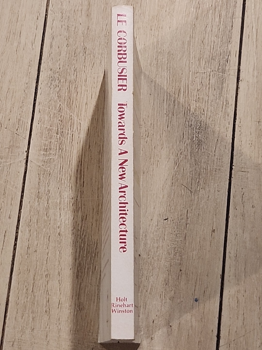 LE CORBUSIER Towards a New Architecture -Facsimile of Original 1927 Edition FINE