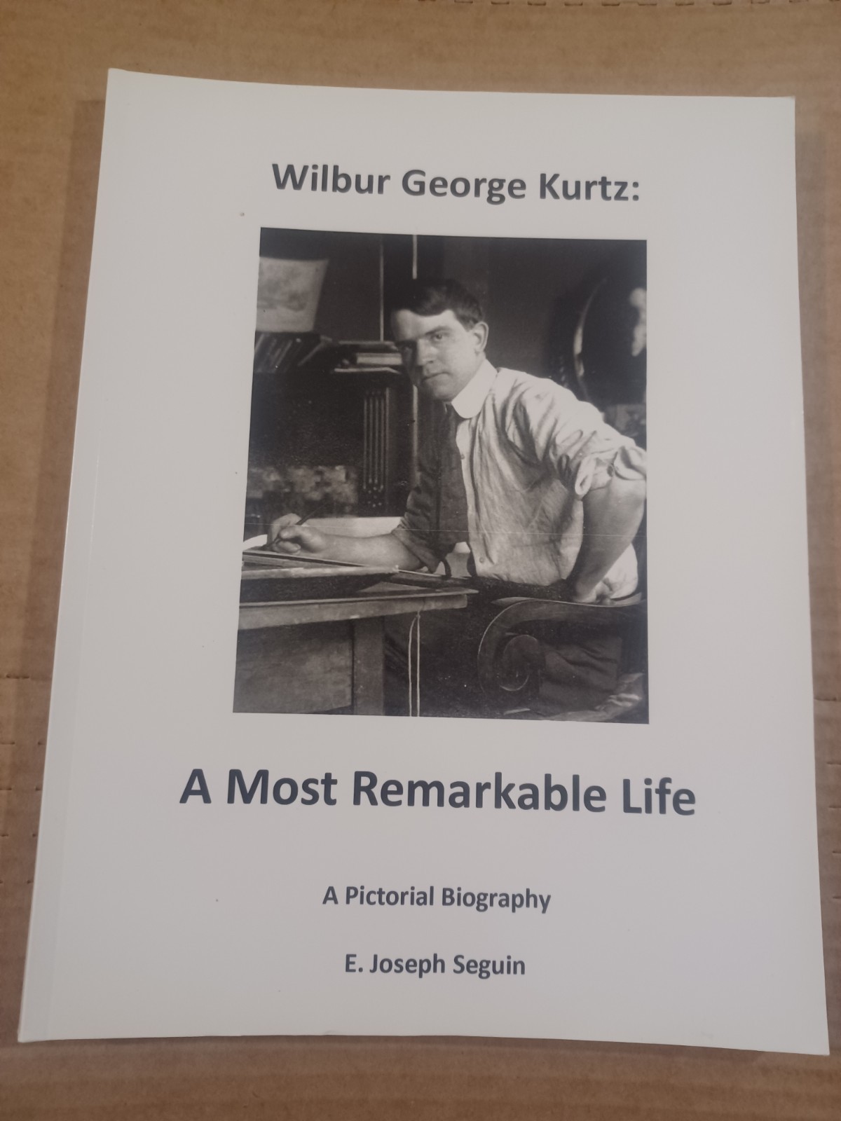 Wilbur George Kurtz, Biography By Seguin, Signed, Atlanta Civil War History