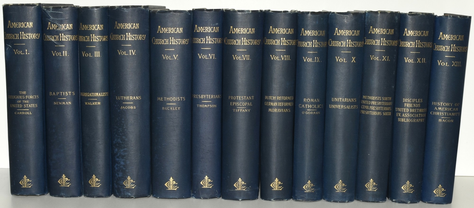Philip Schaff / AMERICAN CHURCH HISTORY SERIES CONSISTING OF SERIES 1897 #291923