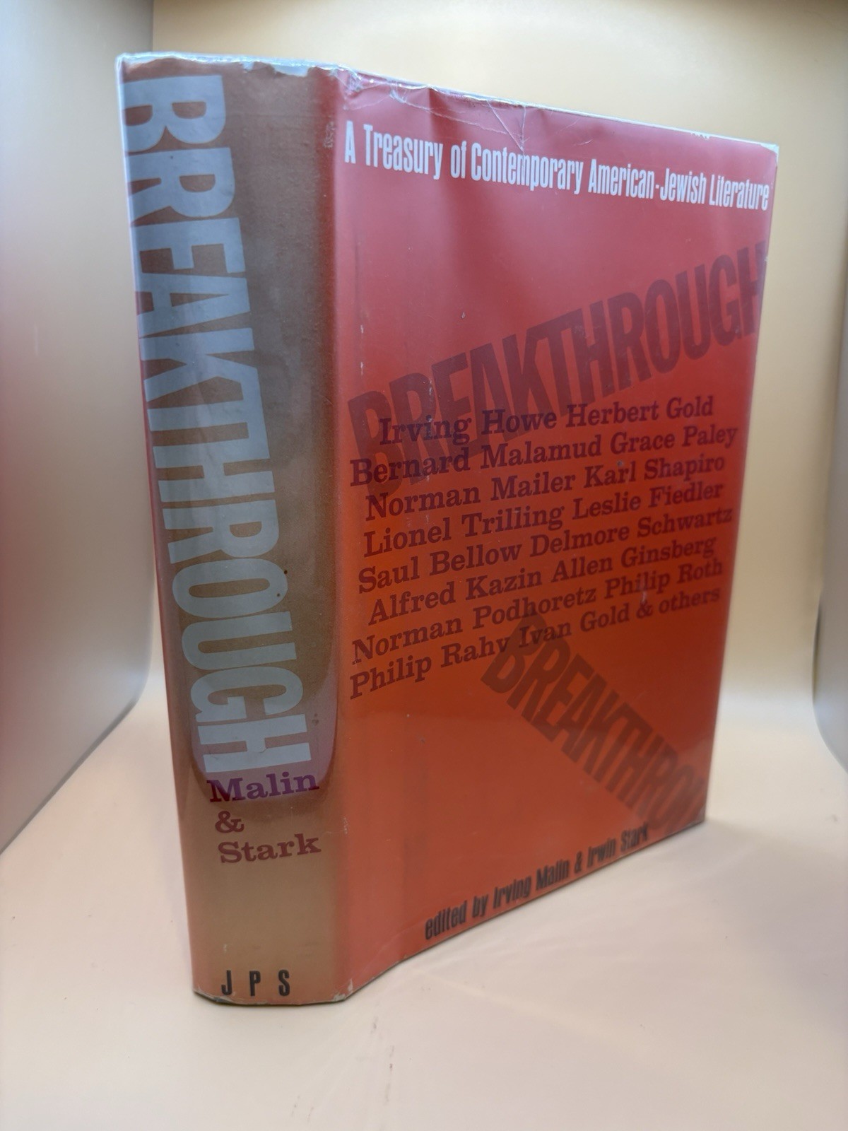 Breakthrough Treasury Contemporary American Jewish Literature Malin Stark 1964