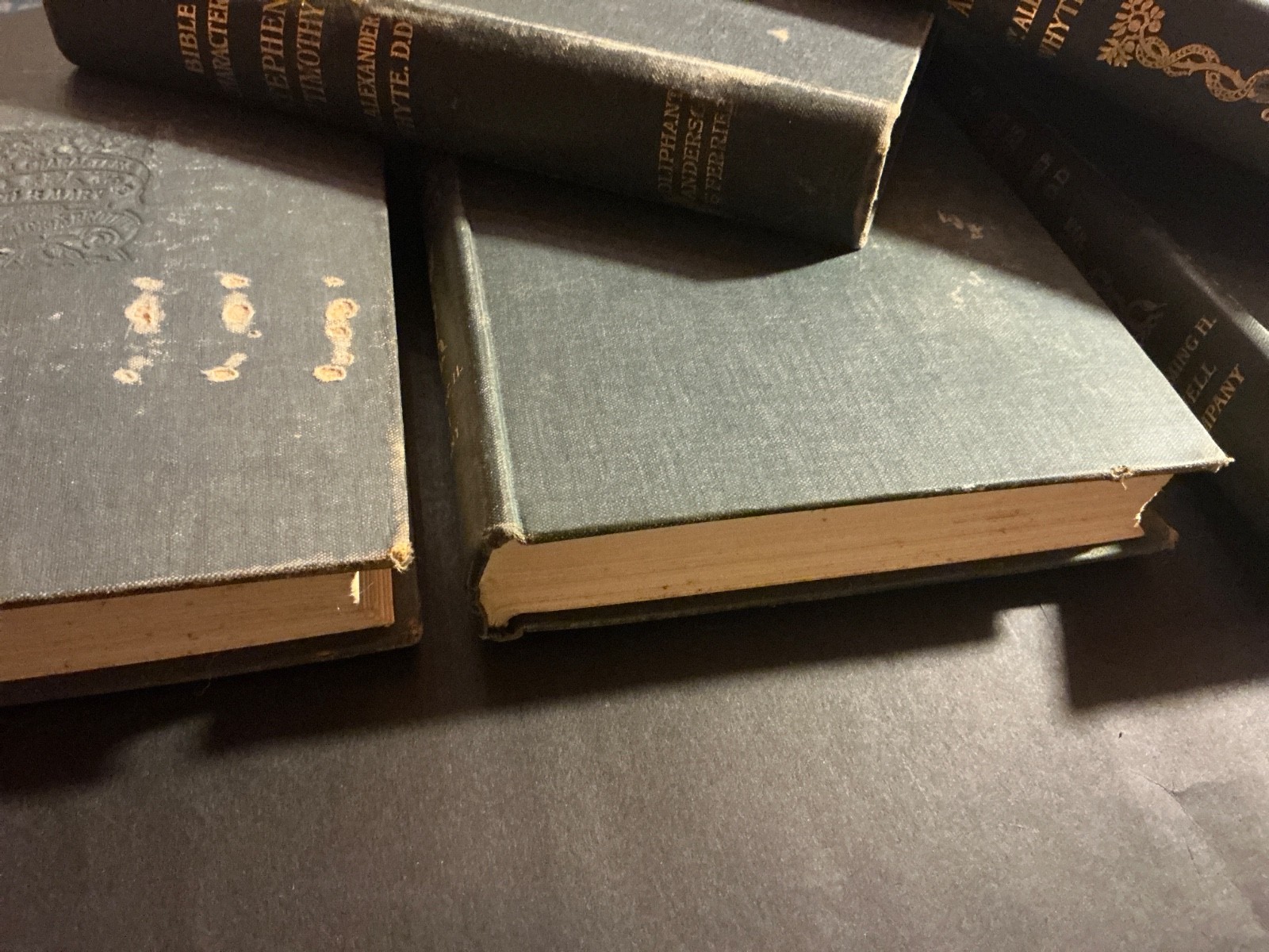 Antiquarian Book Set – Biblical Characters – Alexander Whyte – 5 Volumes