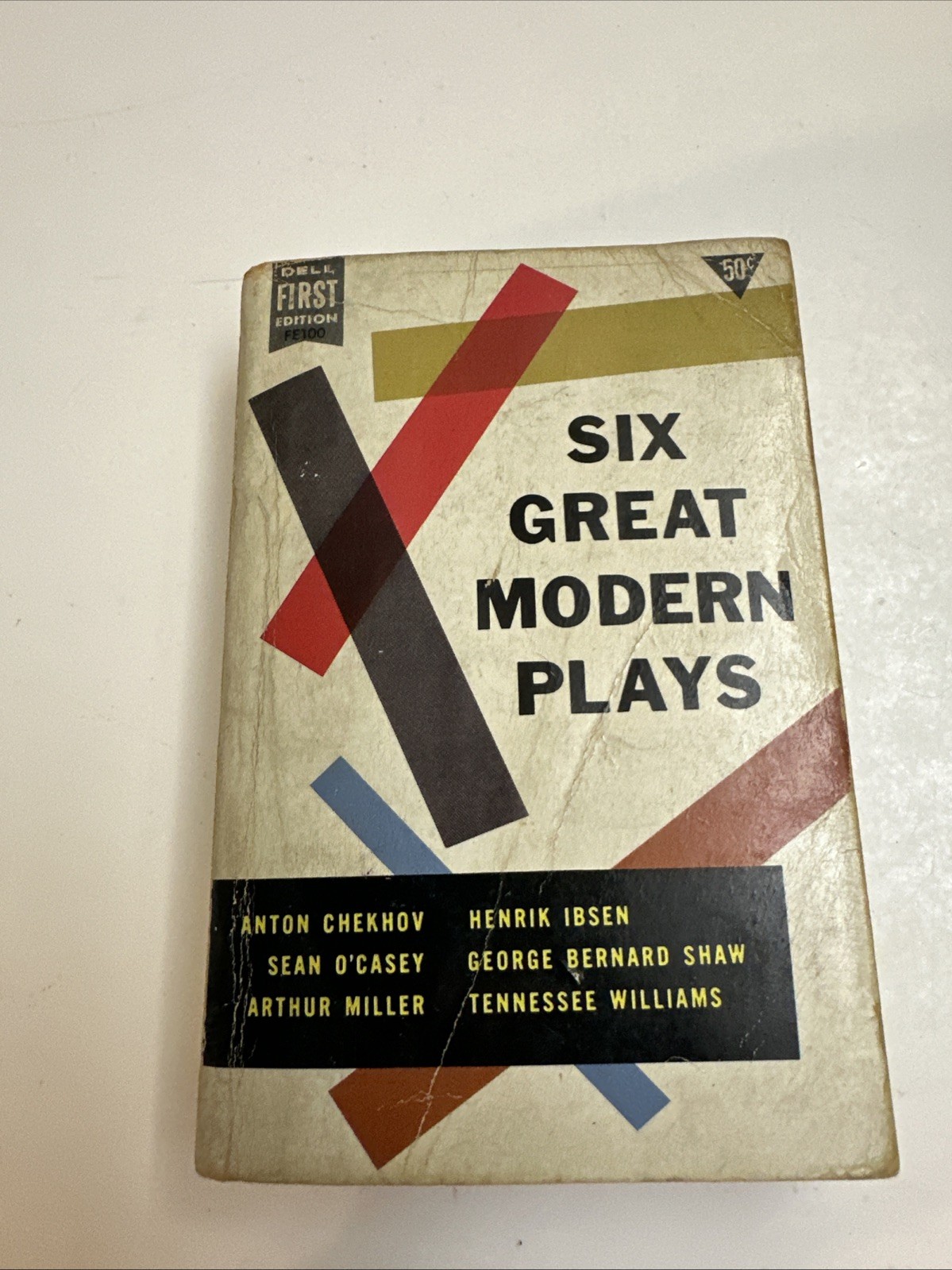 SIX GREAT MODERN PLAYS Vintage Dell Laurel Paperback 1956 1st Edition