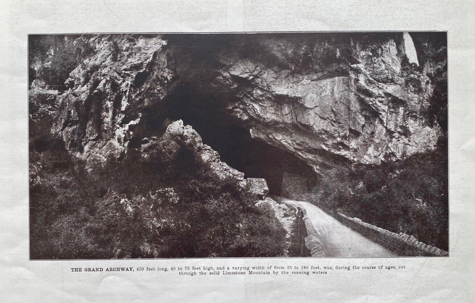 c1925 1st JENOLAN CAVES NATURE’s MASTERPIECE w 63 PLATES, 1 MAP, FREE EXPRESS WW