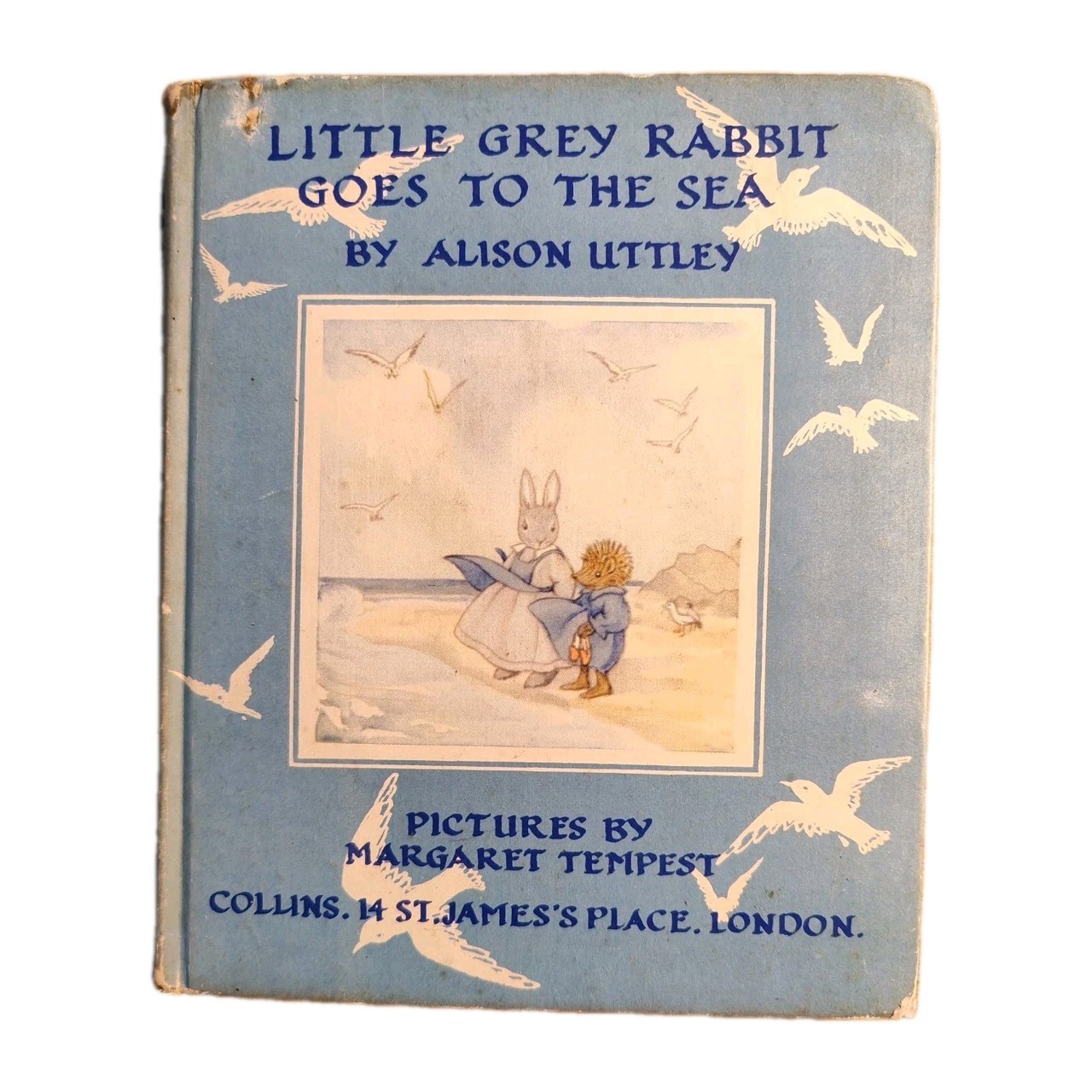Vintage Little Grey Rabbit Goes to the Sea 1954 First Edition HB Alison Uttley