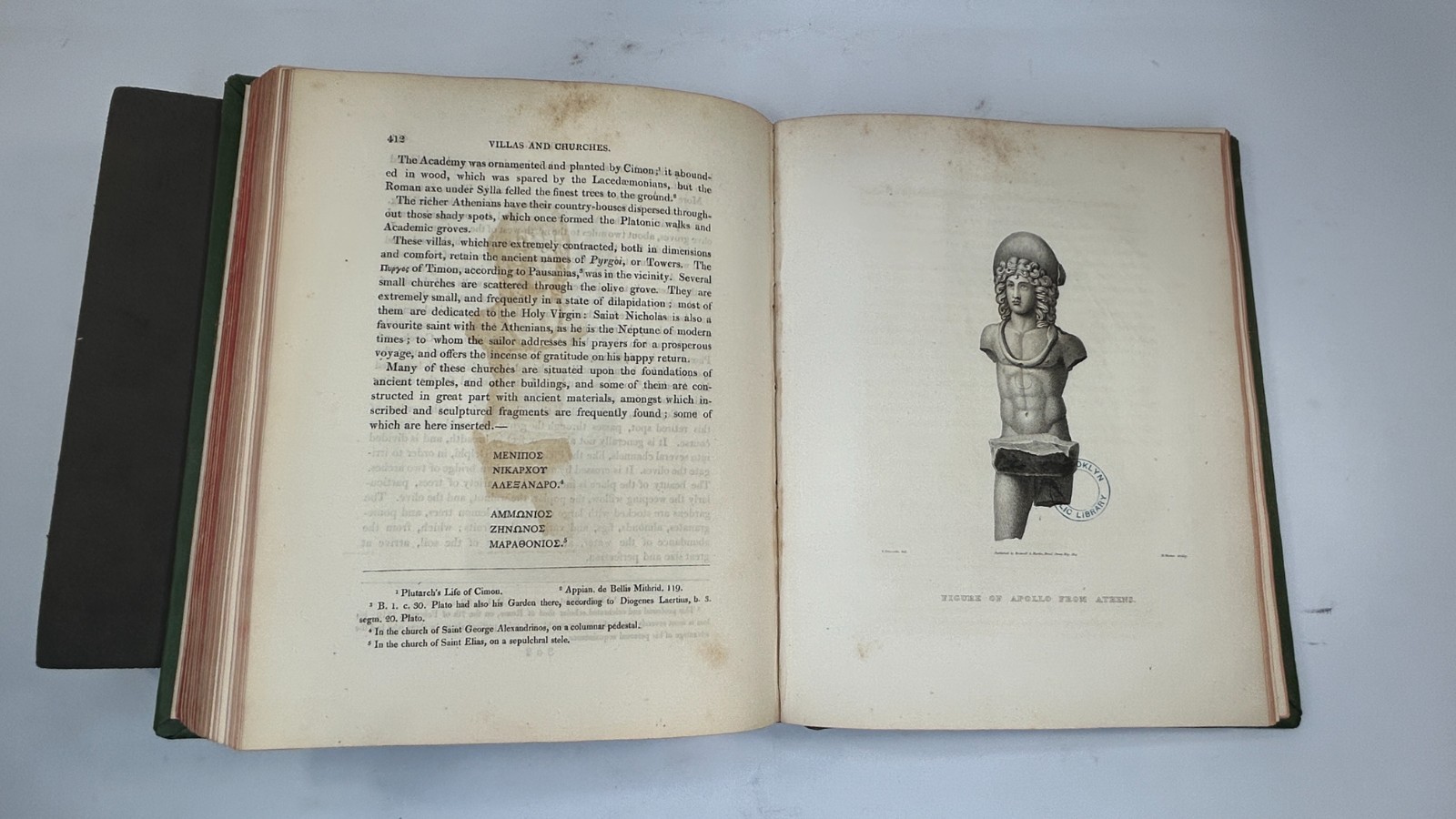 A Classical and Topographical Tour through Greece by Edward Dodwell – 2 volumes