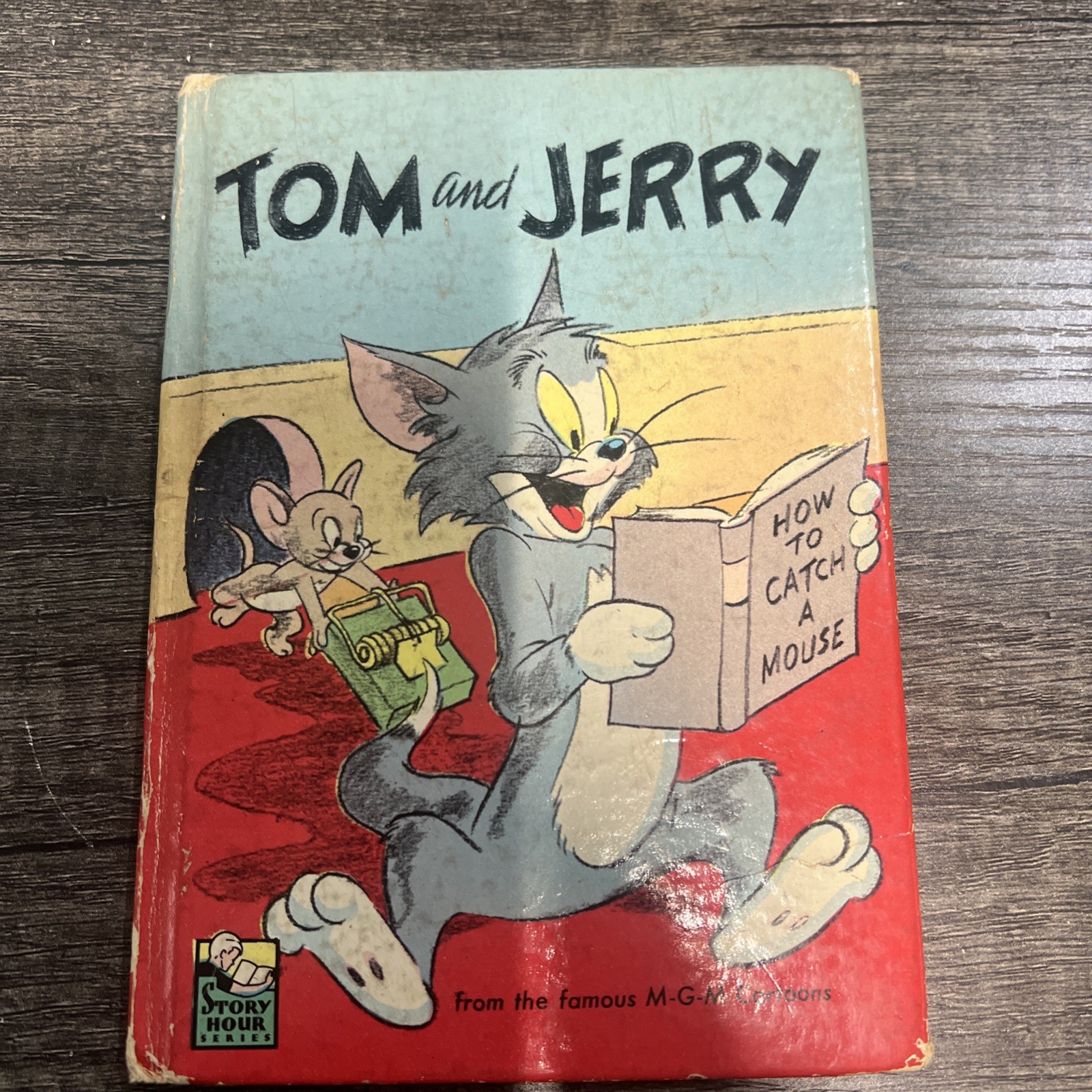 Tom & Jerry ?1949?Story Hour Series?Vintage Childrens Book?MGM CARTOONS?