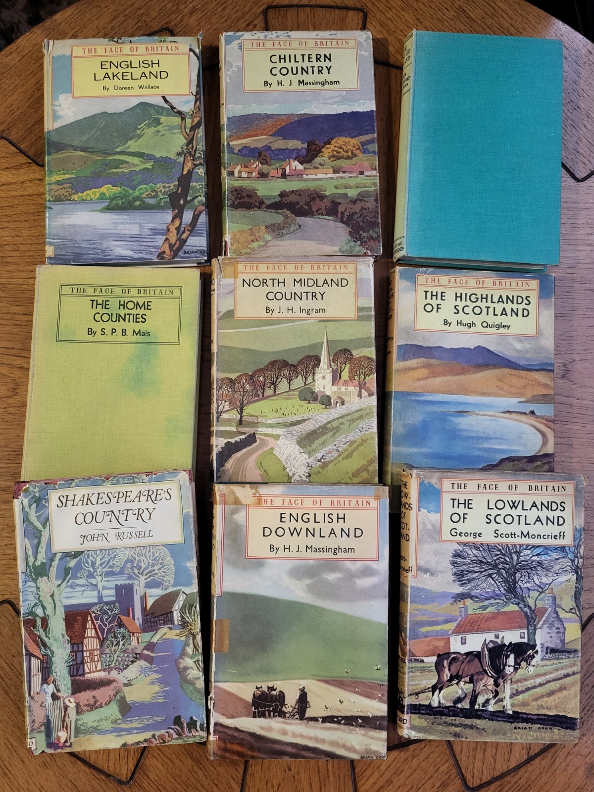 The Face Of Britain – Batsford Books Collection – Vintage 1940s – Landscape