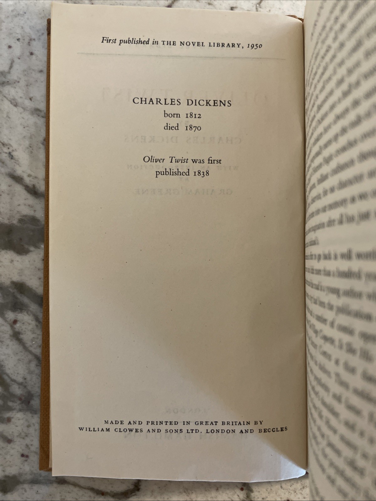 Vintage Oliver Twist by Charles Dickens Novel Library Hamish Hamilton 1950