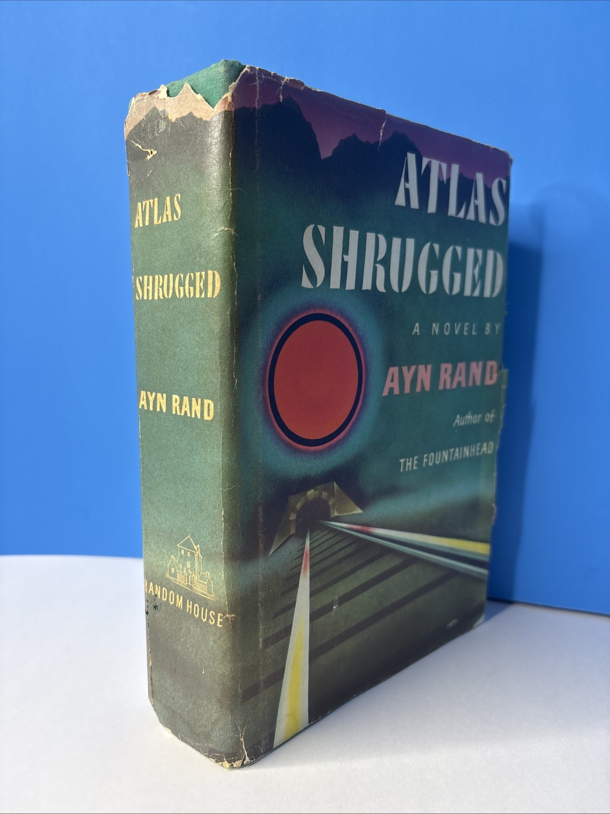 ATLAS SHRUGGED Ayn Rand 1957 First Edition 16th Printing (HC w/ DJ) Random House