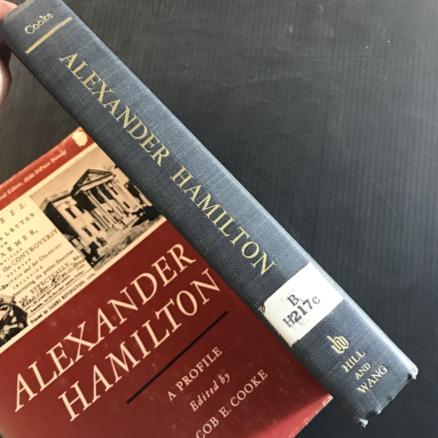 Alexander Hamilton Profile Jacob E. Cooke 1967 American History Biography