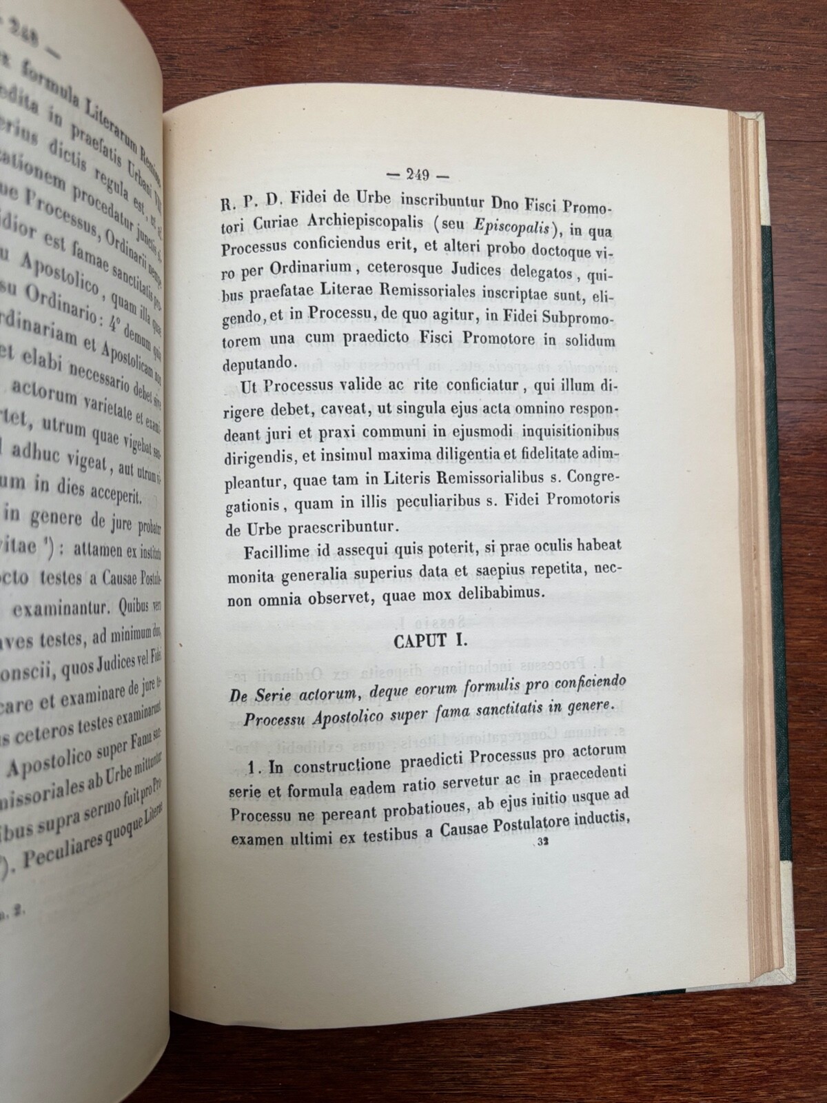 MANUALE THEORICO-PRACTICUM BEATIFICATIONES CANONIZATION TRAMA 1876 LATIN ANTIQUE
