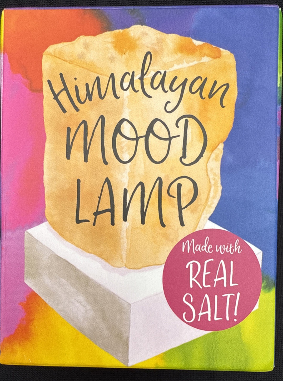 Himalayan Mood Lamp : Made with Real Salt! by Marlo Scrimizzi
