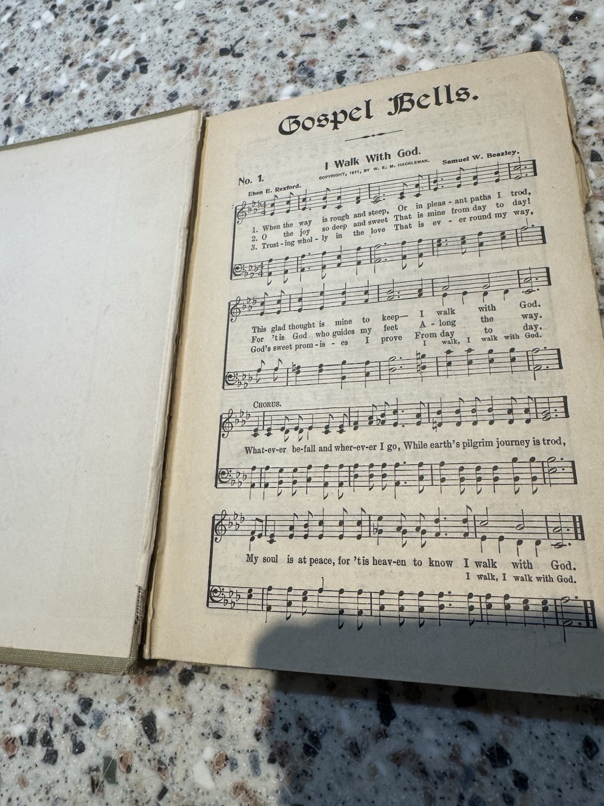 Gospel Bells, Gospel Songs & Standard Hymns, ~1918, Music Lot Of 2
