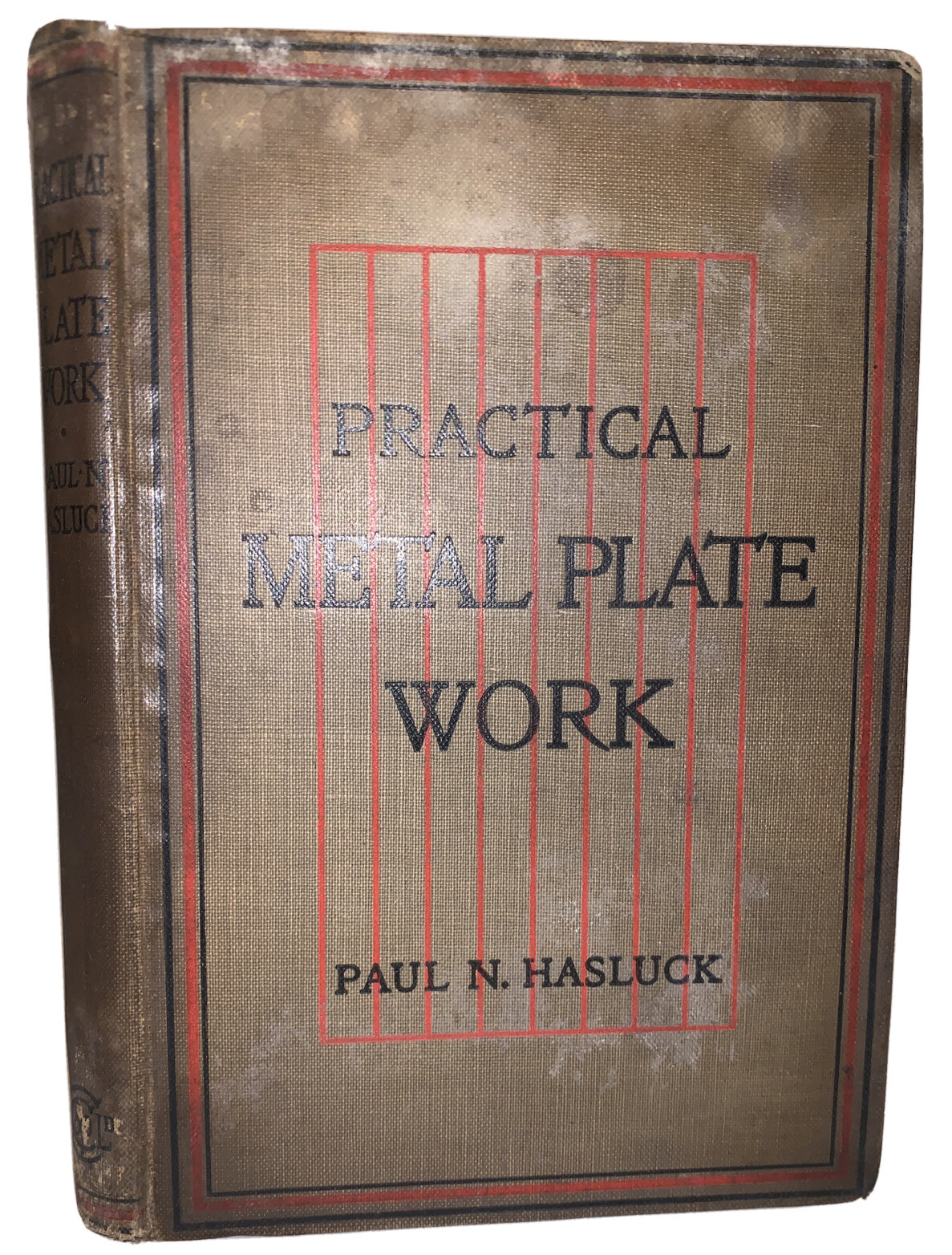 1900, 1st, HASLUCK, PRACTICAL METAL PLATE WORK, w NUMEROUS ENGRAVINGS & DIAGRAMS