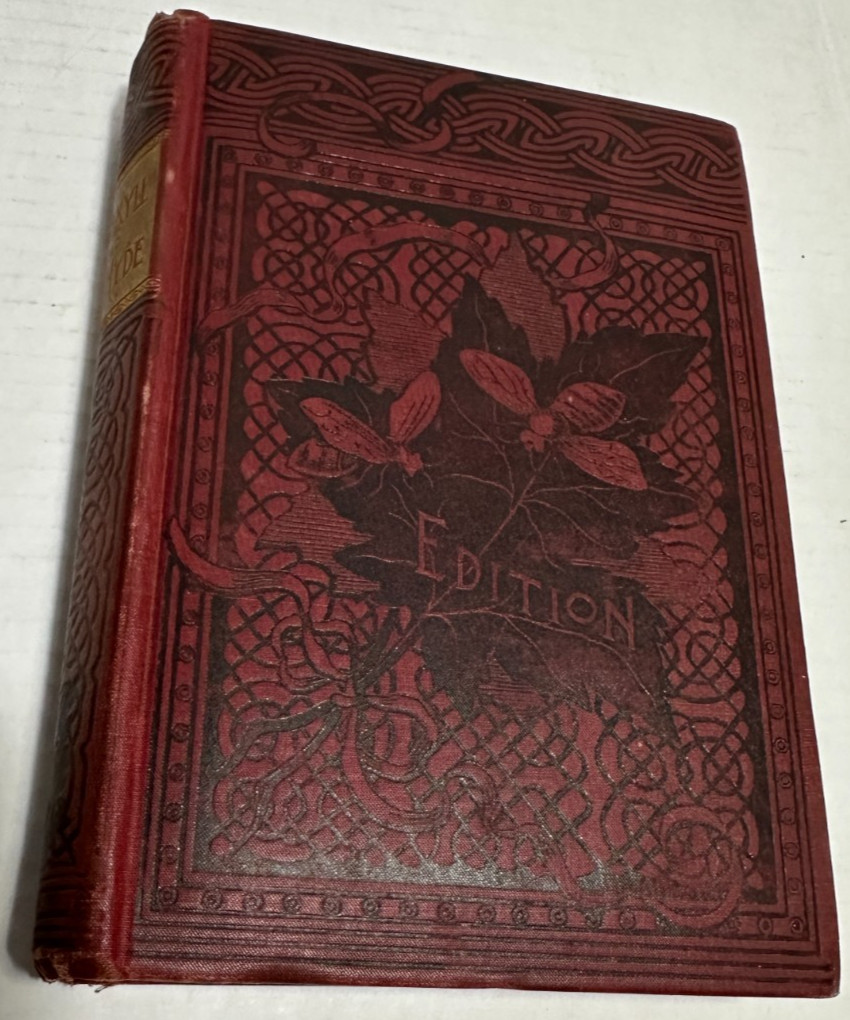 Strange Case of Dr. Jekyll and Mr. Hyde By Robert Louis Stevenson Butler Bros HC