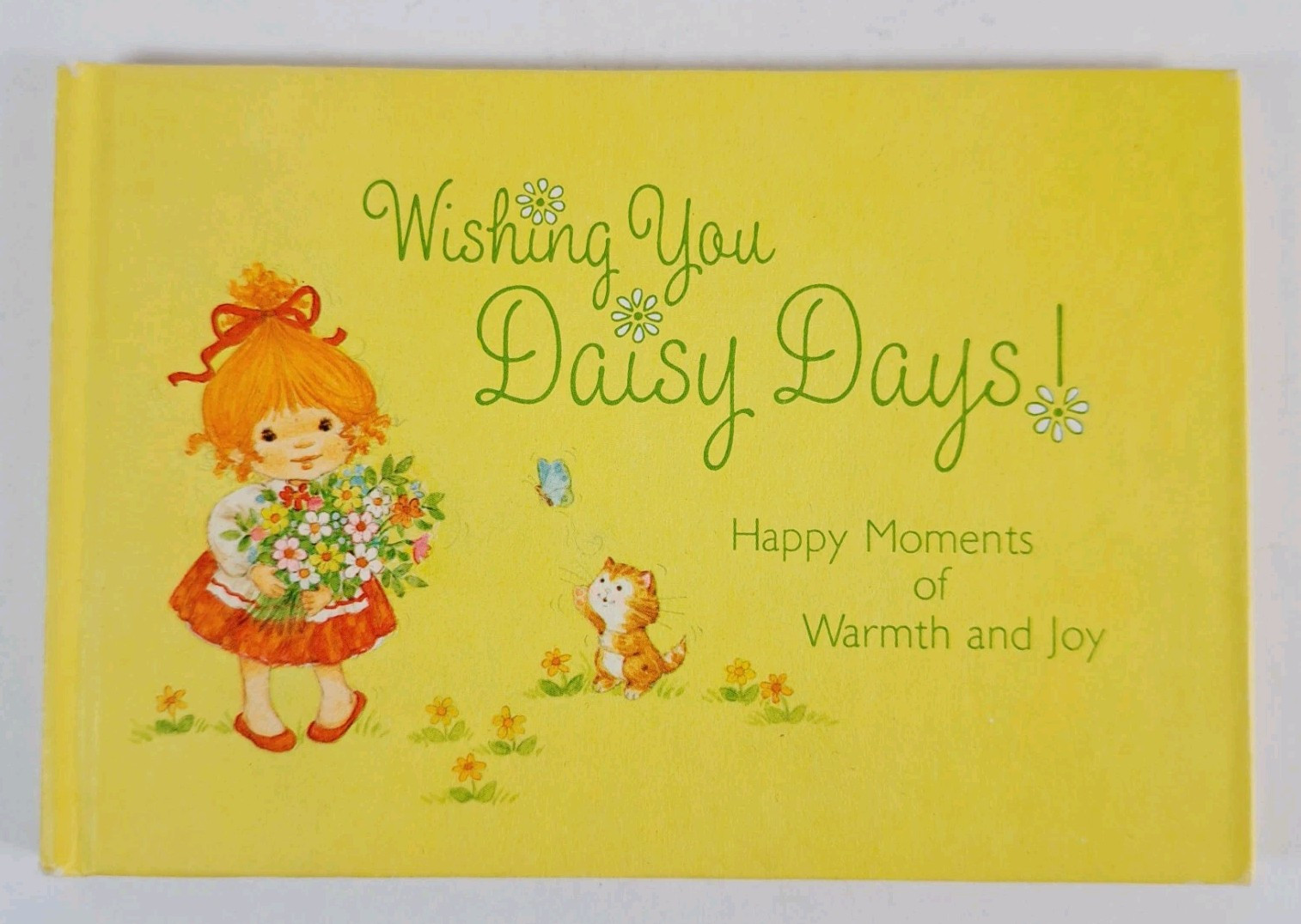 Pre-owned 1979 Hallmark „Wishing You Daisy Days!“ Gift Book by Holten Weston