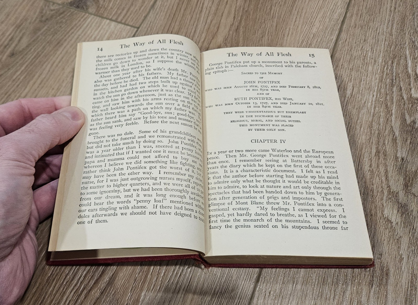 The Way of All Flesh by Samuel Butler Autobiographical Novel 1927 Edition