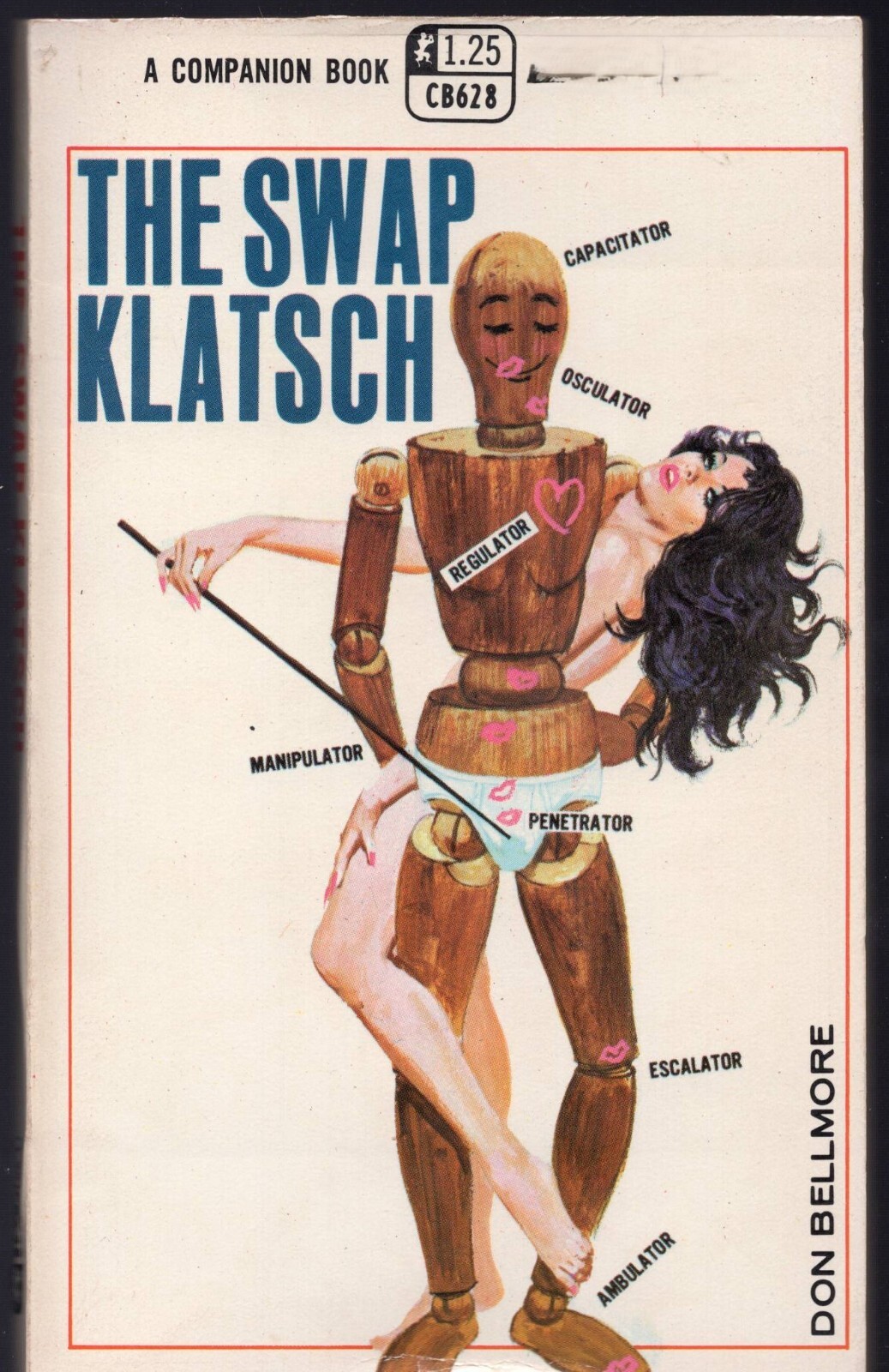 The Swap Klatsch Don Bellmore Vintage Sleaze Bonfils GGA Pulp Paperback Fine