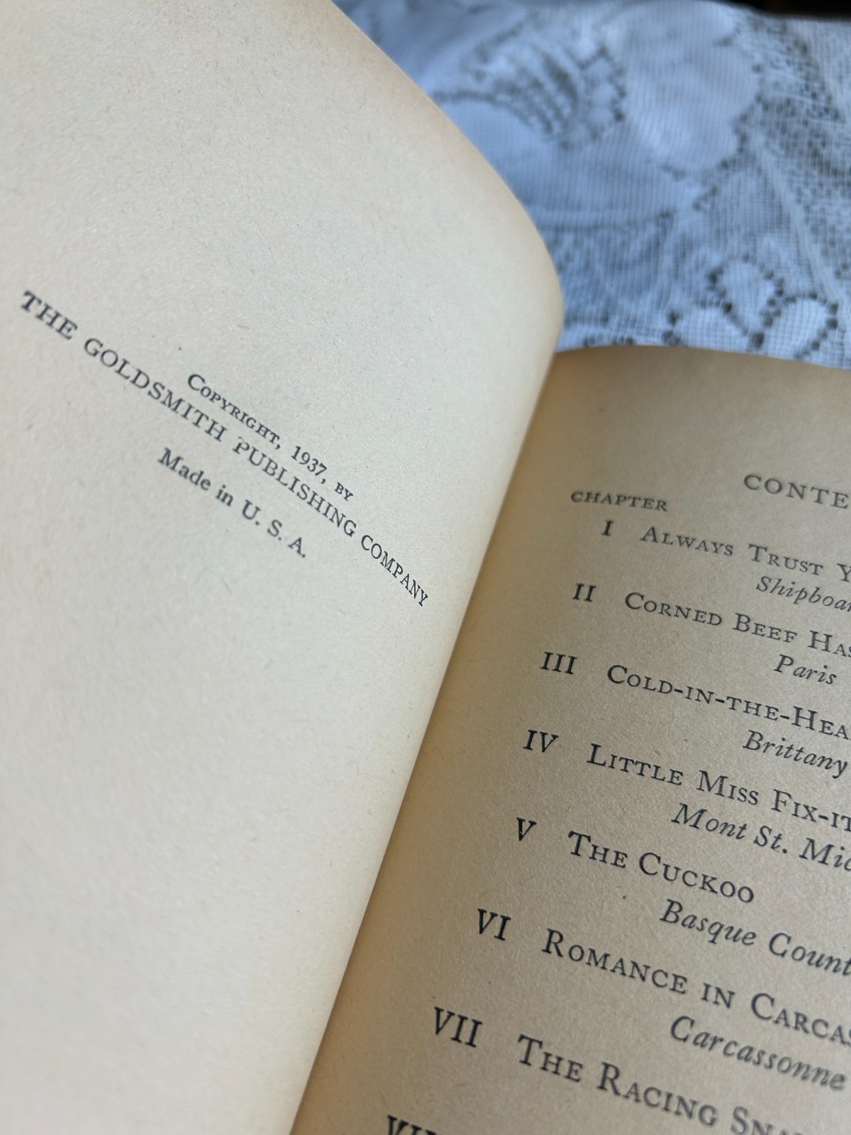 Cynthia Steps Out – Erick Berry – 1937 – Vintage Book