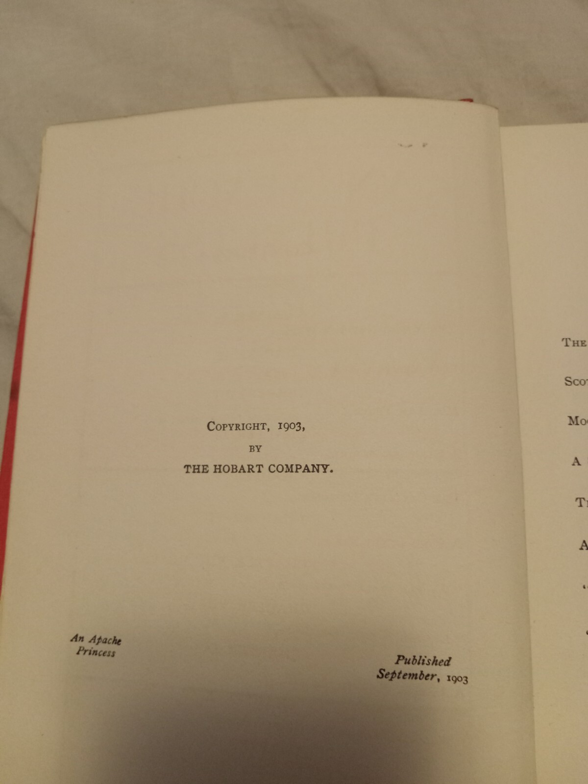 An apache princess by general charles king 1903 book