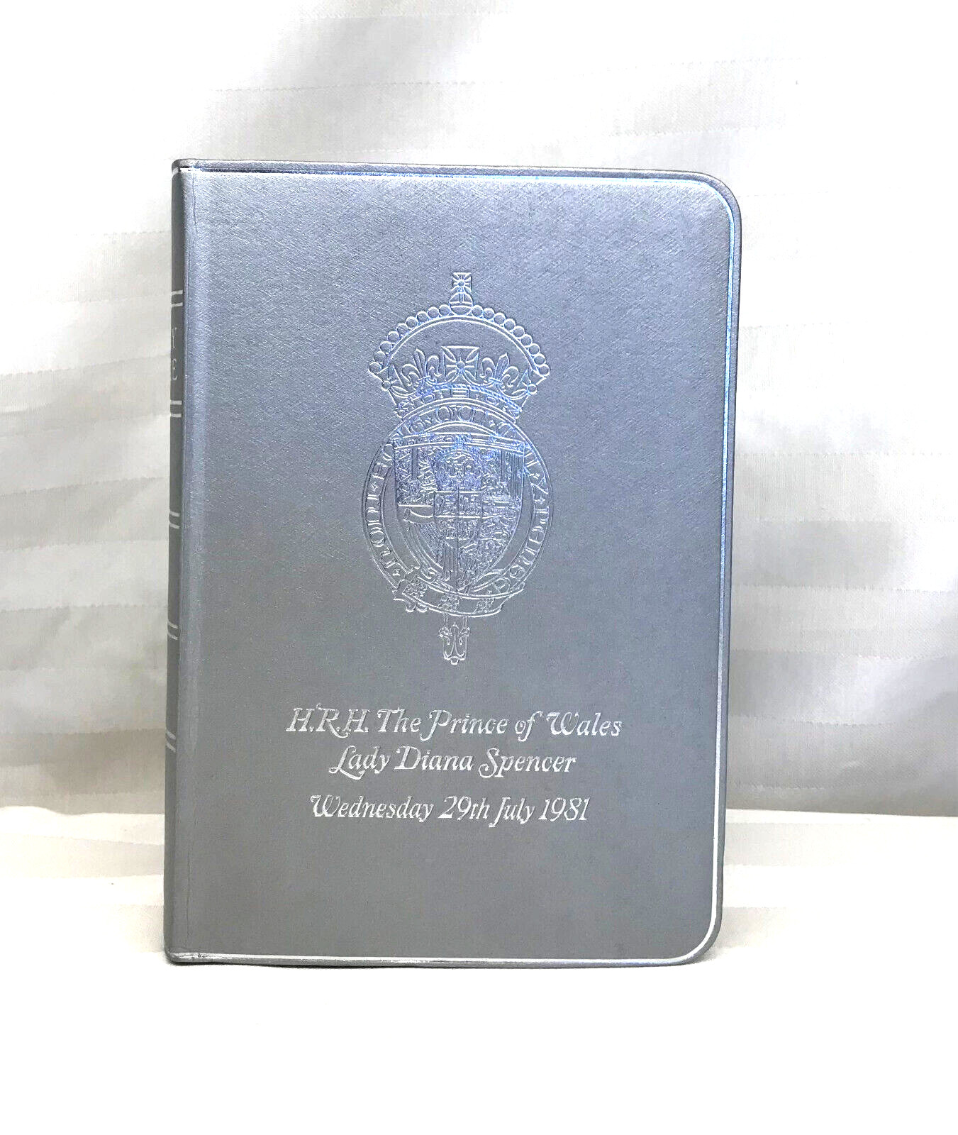Commemorative Siver Bible- Wedding of Prince Charles and Lady Diana Spencer
