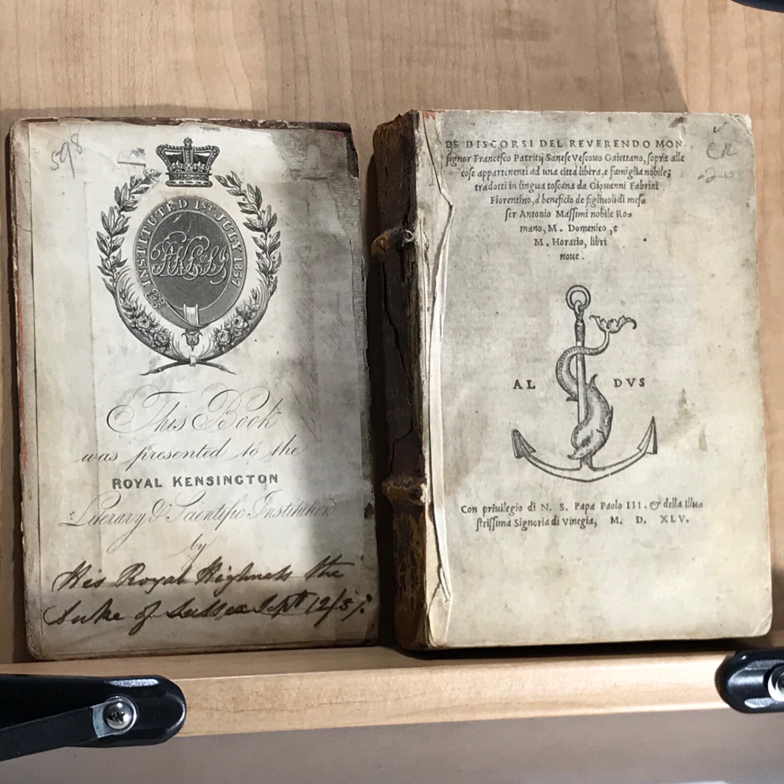 1545 Aldine Press – Important Early Humanist Work – Royal Kensington Library
