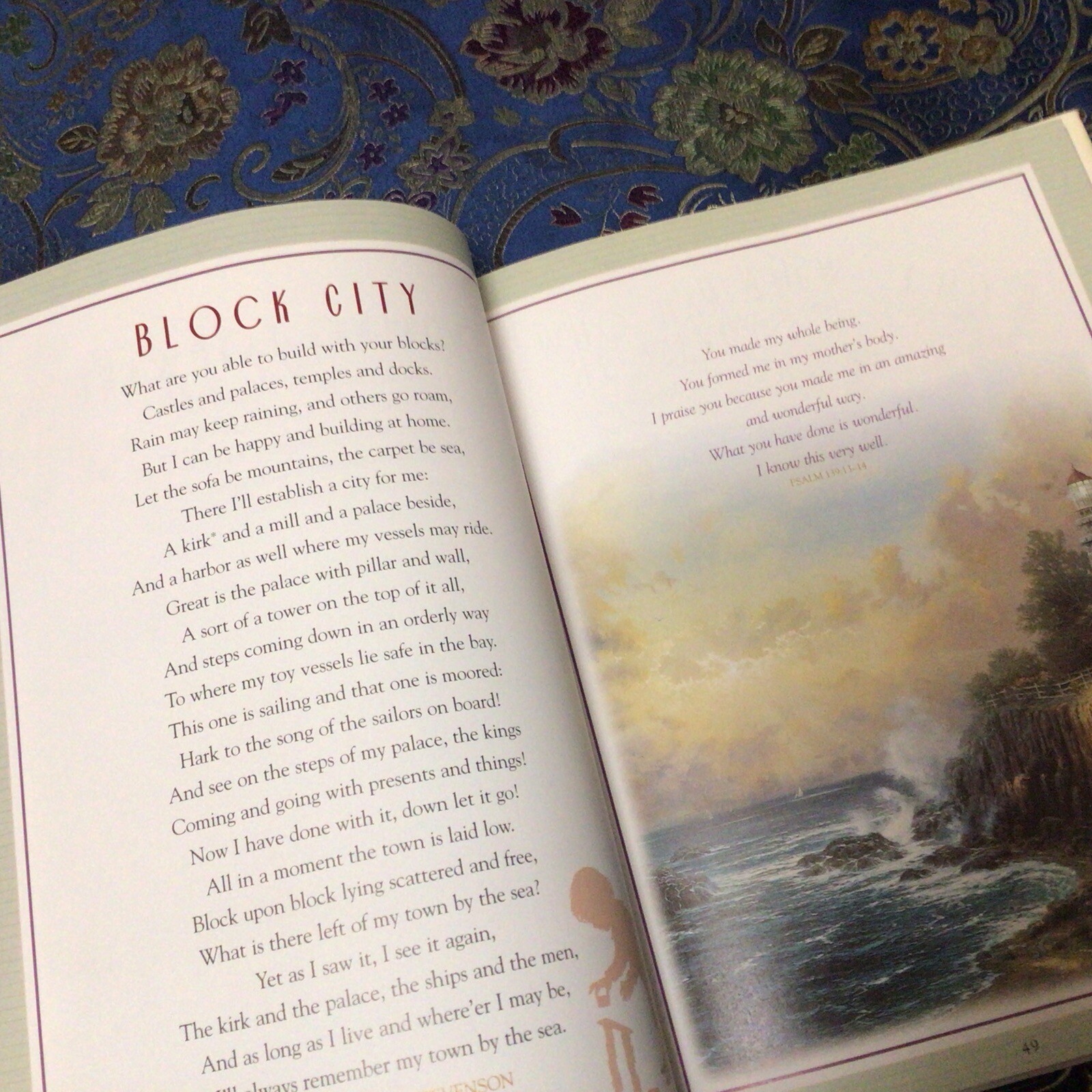 Thomas Kinkade A Child’s Garden Of Verses Featuring Robert Louis Stevenson 1999