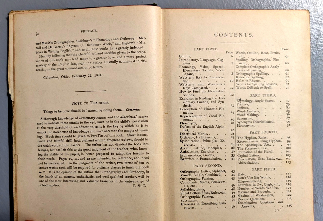 (4) Pre-1900 Educational Books: Stoddard’s; Irish’s; Baldwin’s; Seymour Eaton