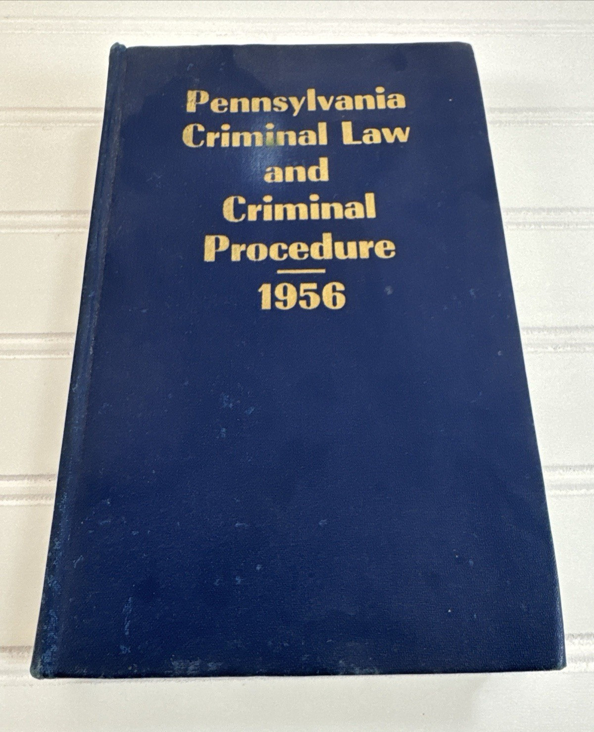 Thomas F Martin Pennsylvania Criminal Law & Criminal Procedure 1956 SHIPS FREE