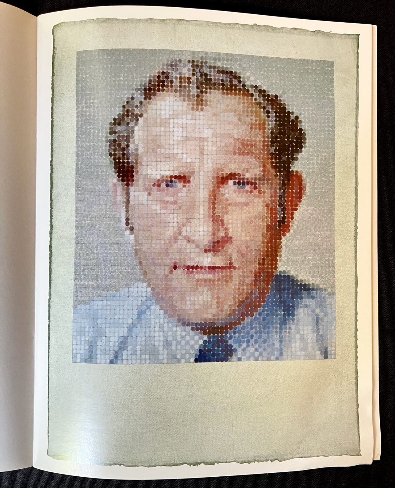 Chuck Close Recent Work Exhibition Catalog Pace Gallery NYC 1979
