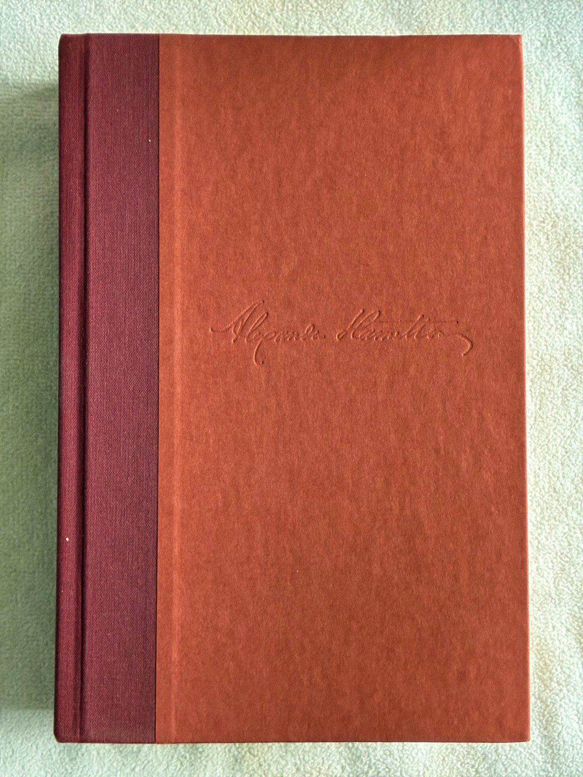ALEXANDER HAMILTON / Ron Chernow Signed 1st Edition/1st Printing 2004 Penguin VG