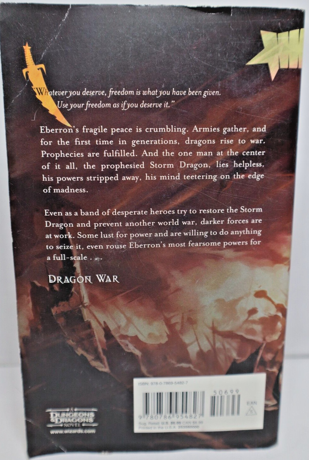 D&D Eberron Novels James Wyatt Draconic Prophecies Book Trilogy EXC 1st Print