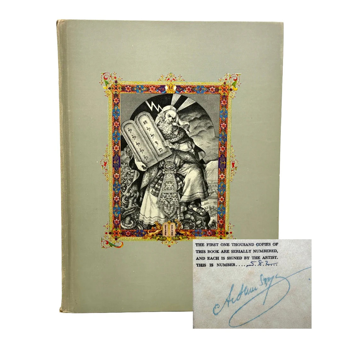 SZYK, Arthur „The Ten Commandments“ [John C. Winston, 1947] Signed, Numbered