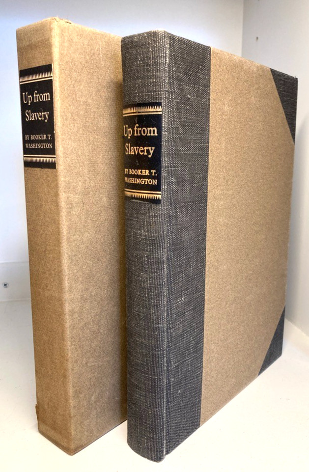 BOOKER T WASHINGTON Up From Slavery 1970 LEC Signed Gillen Slipcase 1/1500