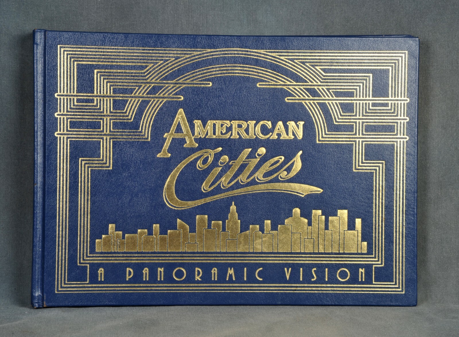 American Cities: A Panoramic Vision EASTON Press Luxury Edition Gilt Edges