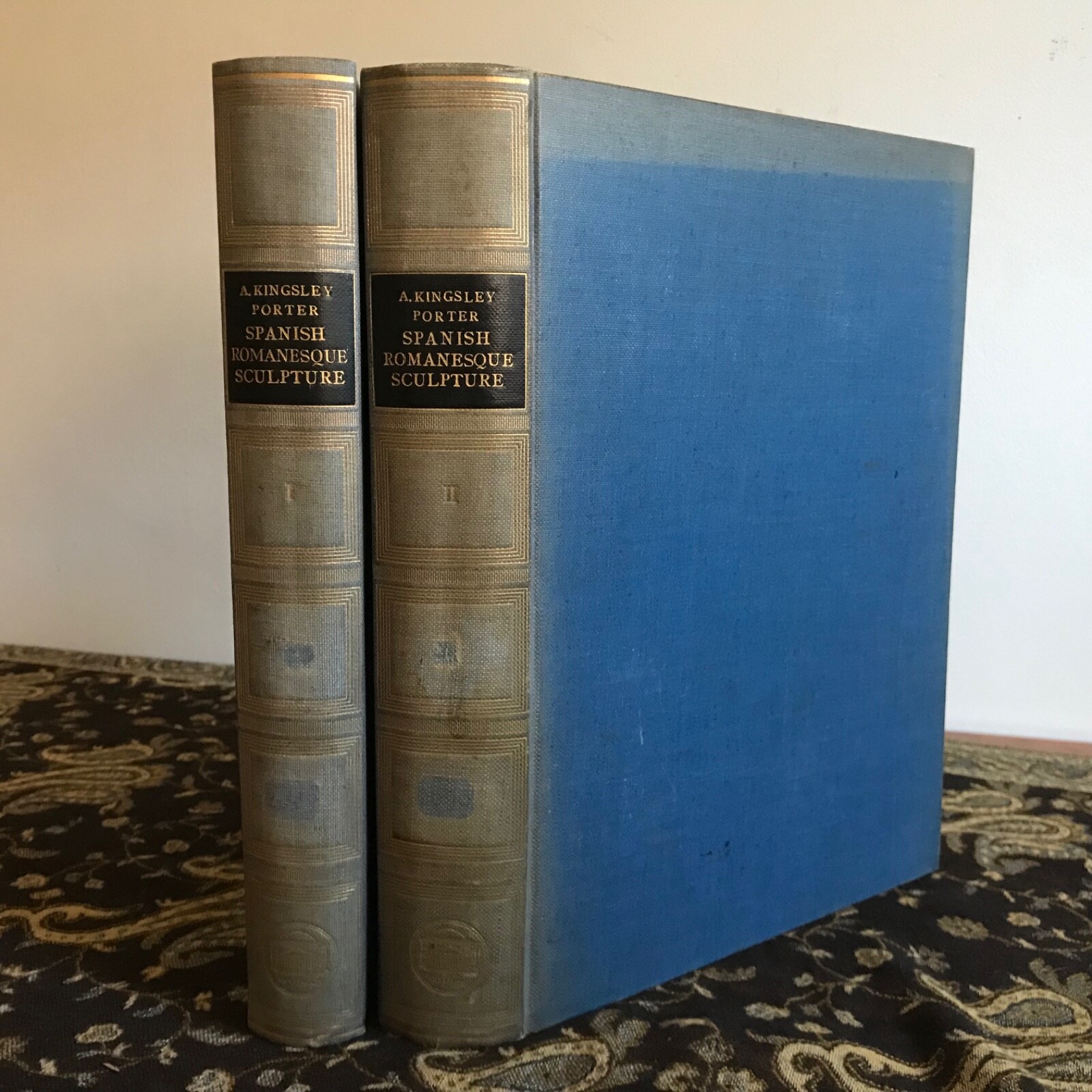 1928 Spanish Romanesque Sculpture – Two Volumes – w/ Plates