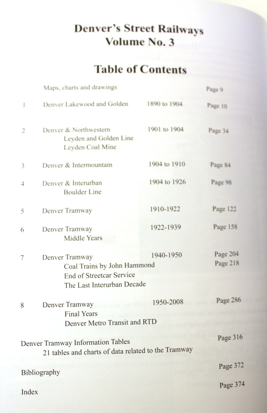 Denver’s Street Railways 3 Volume Set