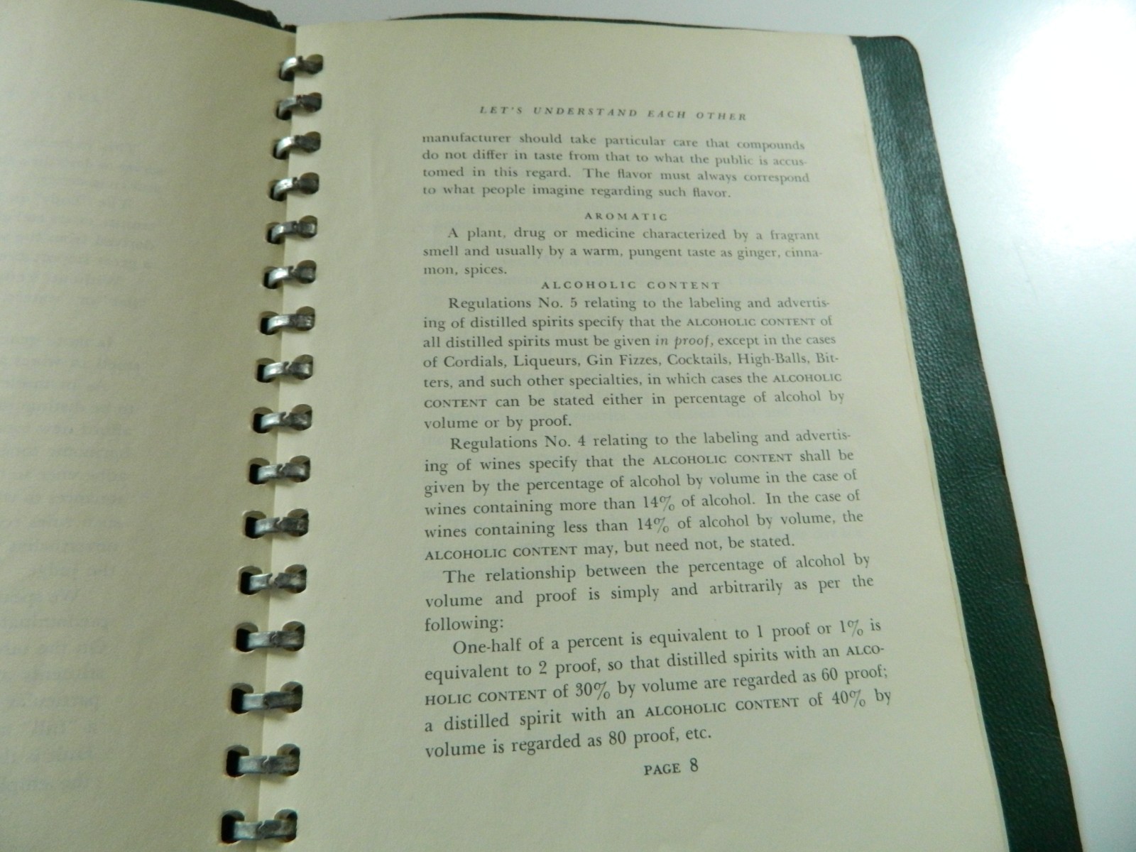 Vintage Book Leroux & co. Manual on Cordials Philadelphia Pa. The World Finest R
