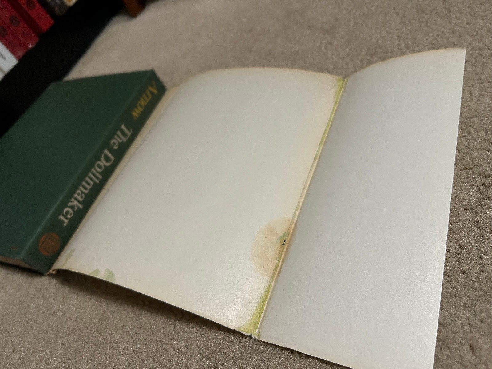 The Dollmaker 1954 book LARGE PRINT Edition Hardcover Harriette Arnow HC/DJ