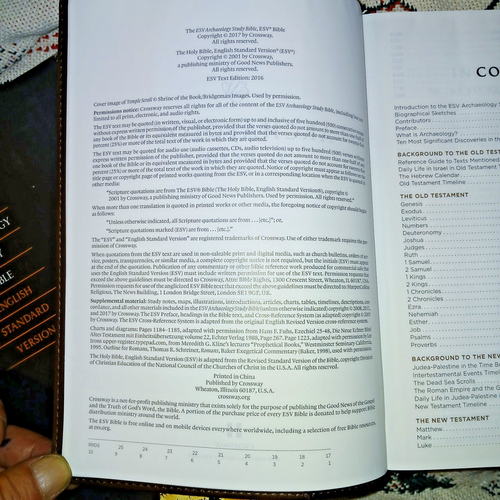Trutone Archaeology Study Bible — like Knew English Standard Version