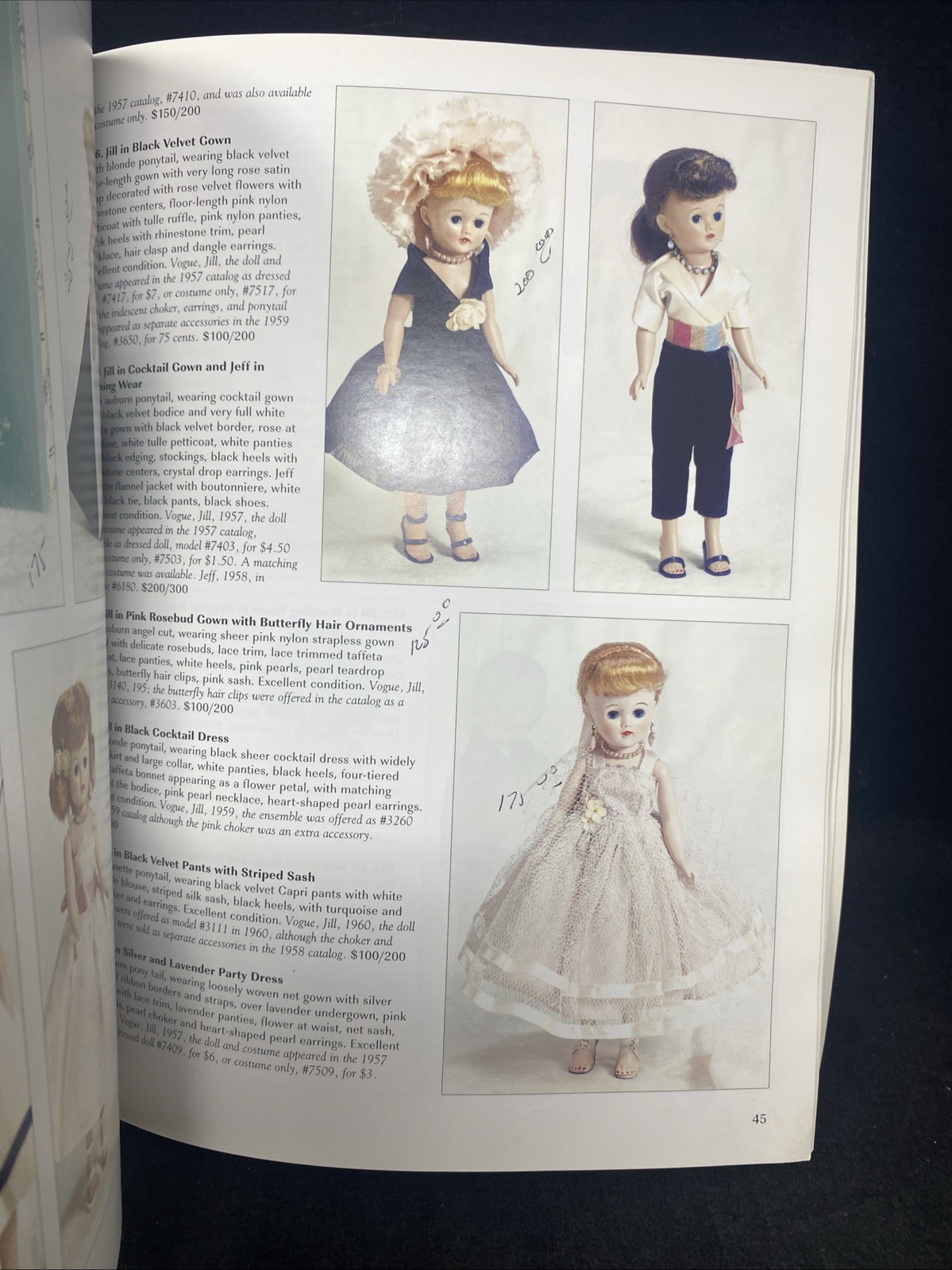 2 Mid Century American Dolls 1945-1965 Madame Alexander, Barbie, Ginn, Jill