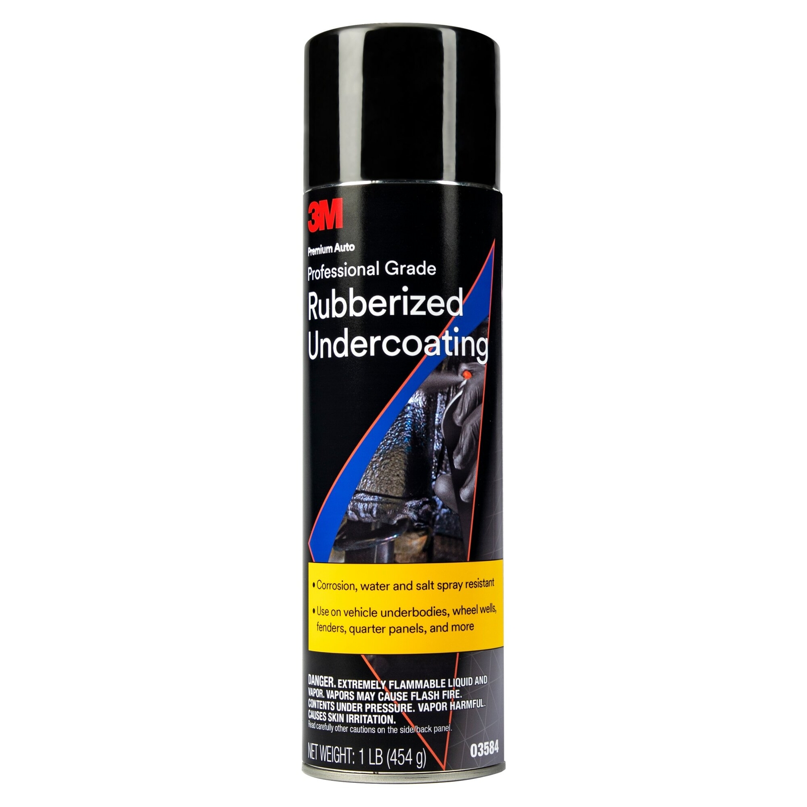 3M™ Professional Grade Rubberized Undercoating, 03584, 16 oz