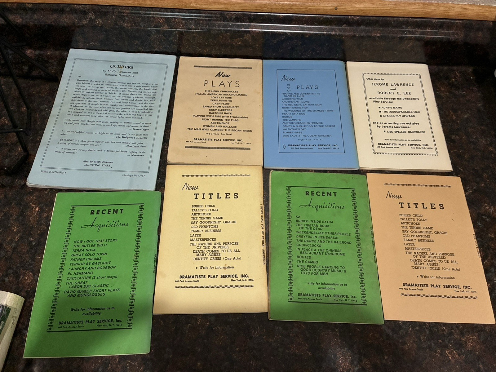 Dramatists Play Service, Dramatic Publishing, Samuel French+ Lot of 19 Plays