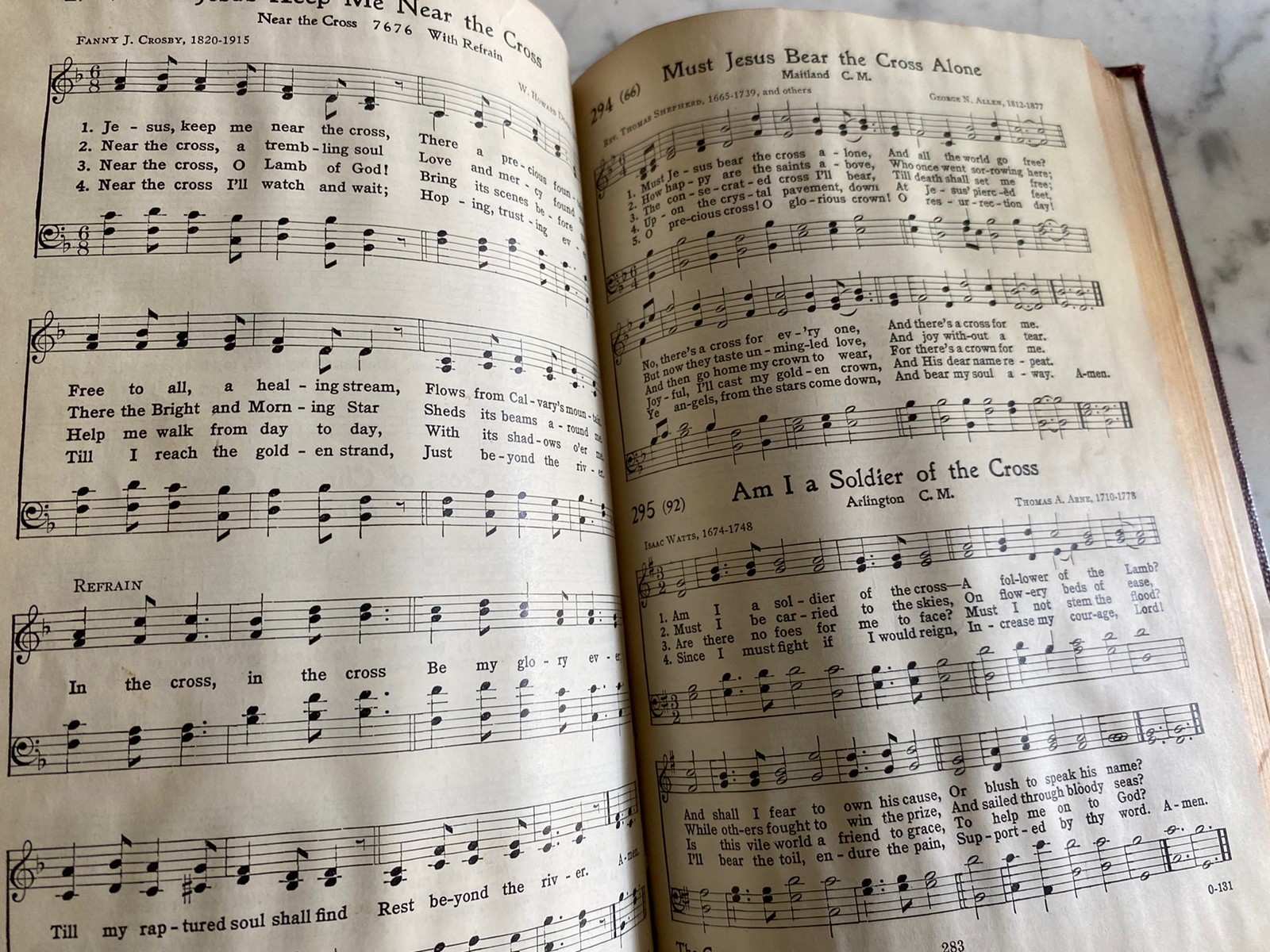 Vintage Hymn Hymnal Church Songs Army and Navy Bennett 1941 A.S. Barnes Company