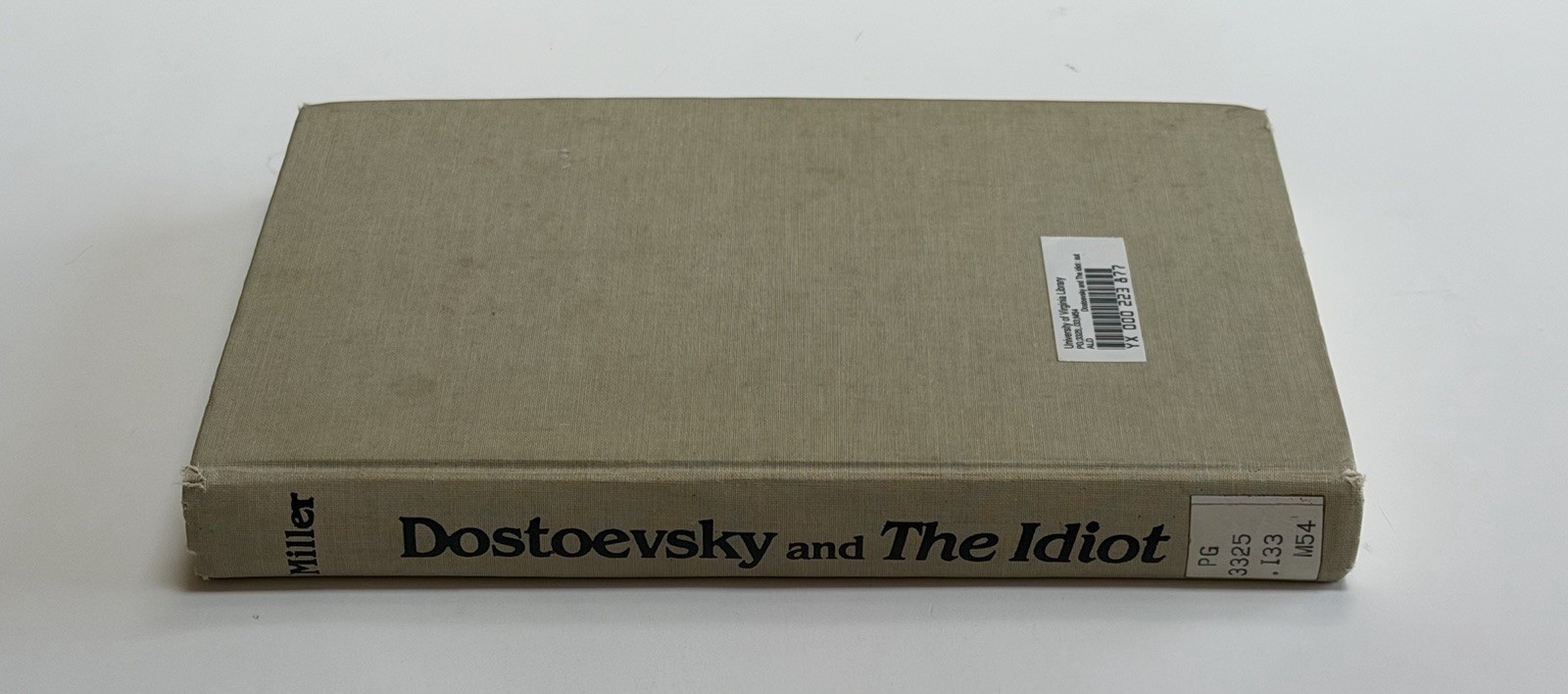 VINTAGE HARDCOVER BOOK Essays on Fyodor Dostoevsky The Idiot Literary Criticism