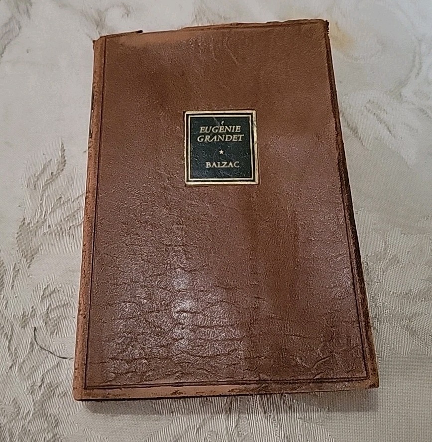 Eugenie Grandet 1932 leather volume Walter Black Co. Honore Balzac