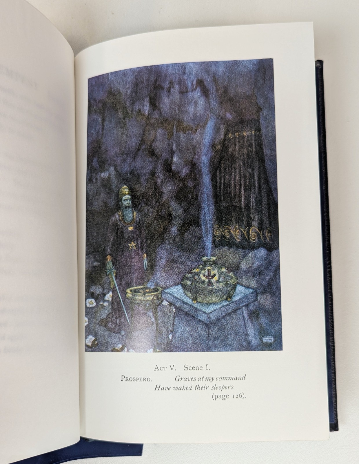 William Shakespeare’s Comedy The Tempest, Edmund Dulac, 1982 Hodder & Stoughton